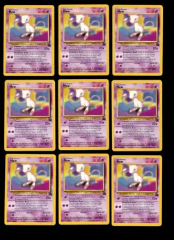 2000 WOTC POKEMON LEAGUE MEW #8 BLACK STAR PROMO LOT OF 50 CARDS UNPLAYED E - Image 4