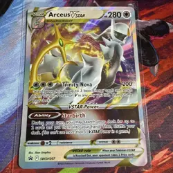 Arceus VSTAR SWSH307 Black Star Promo Card Trainers Toolkit 2023 NM - Image 1