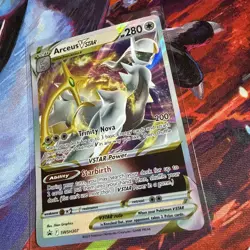 Arceus VSTAR SWSH307 Black Star Promo Card Trainers Toolkit 2023 NM - Image 2