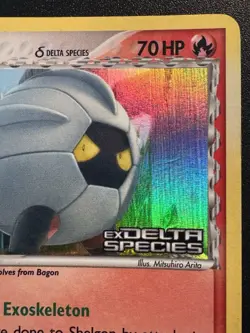 Shelgon 54/113 EX Delta Species Pokemon Card Reverse Holo Foil Rare MP - Image 4