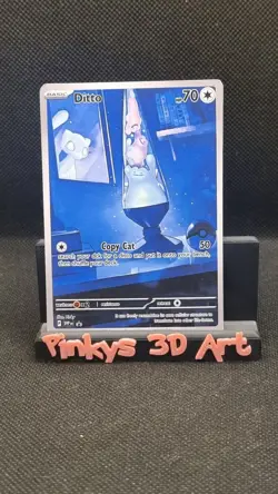 ditto Pokemon card TCG ( Fan Art) crd1719 - Image 1