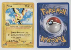 Pichu Pokemon e-Card Series Expedition #58 2002 - Image 3