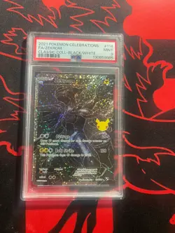 Pokemon TCG Zekrom Celebrations Classic Collection Holo Card 114/114 PSA 9 - Image 1
