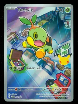 Pokemon TURTWIG MEP 040 Ascended Heroes - 1st Partner FULL ART PROMO - Card A - Image 1