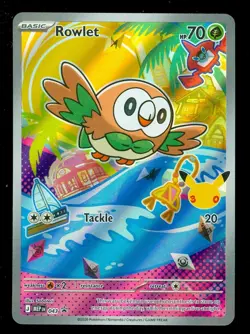 Pokemon ROWLET MEP 043 Ascended Heroes - 1st Partner FULL ART PROMO - Card C - Image 1