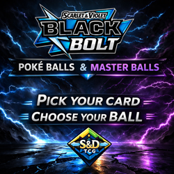 Black Bolt Poke Balls & Master Balls Reverse Holo – Pick Your Card – Pokemon SV - Image 1
