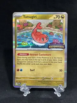 Tatsugiri Holo Twilight Masquerade Promo SV: Scarlet & Violet Promo Cards 118 NM - Image 1
