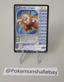 Krillin Enraged 155 - Trunks Saga *EXC* Non Foi LIMITED DBZ Card - Image 1