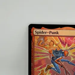 Spider-Punk 0092 FOIL Marvel Secret Lair Magic The Gathering MTG Rare Card - Image 4