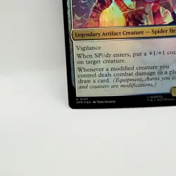 SP//dr Piloted by Peni 0147 Foil Marvel Secret Lair MTG Magic Card Spider Hero - Image 5