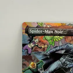 Magic The Gathering Spider-Man Noir 0204 Marvel Secret Lair Foil Rare MTG Card - Image 4