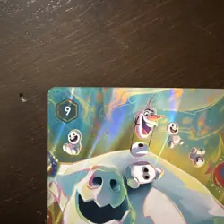 Lorcana Olaf - Happy Passenger (Enchanted) NM Holofoil Shimmering Skies - Image 2