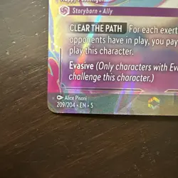 Lorcana Olaf - Happy Passenger (Enchanted) NM Holofoil Shimmering Skies - Image 4