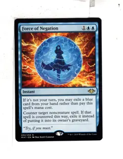 MTG SkeenAB Force of Negation from Modern Horizons. NM. - Image 1