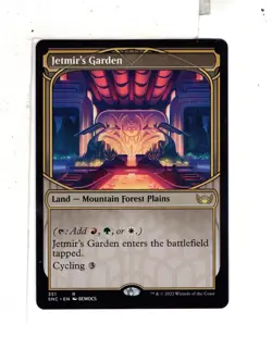 MTG SkeenAB Jetmir's Garden SHOWCASE from New Capenna. NM. - Image 1