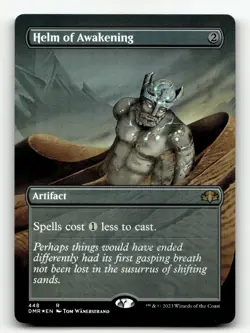 Helm of Awakening (Borderless) 448 Foil R Dominaria Remastered - Image 1