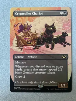 Cryptcaller Chariot - Borderless - DFT - MTG - EN - NM - 0306 - Image 1
