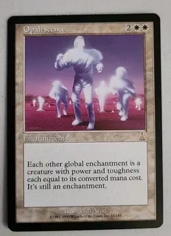 Opalescence Urza's Destiny Regular NM Near Mint MTG - Image 1