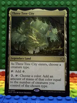1x Three Tree City #260 - Bloomburrow (BLB) - NM - MTG RARE - Image 1