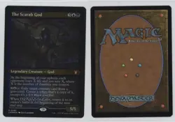 Etched Foil - The Scarab God Foil Magic: Commander Masters CMM #0590 - Image 3
