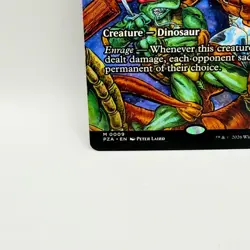 MTG Silverclad Ferocidons Foil Secret Lair TMNT Raphael Peter Laird PZA 0009 - Image 5