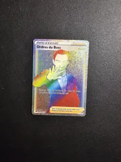 Carte Pokemon Ordres du Boss 200/192 Rainbow EB02 Clash des Rebelles FR - Image 1