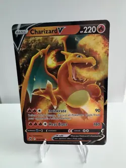 Pokemon Charizard V 017/172 Swsh09: Brilliant Stars Ultra Rare Holo 220 HP - Image 1
