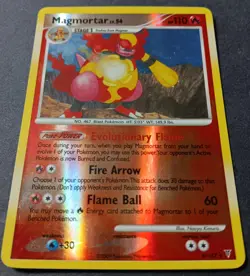 Pokemon - Magmortar 6/147 - Platinum Supreme Victors - Reverse HOLO Rare - LP - Image 2
