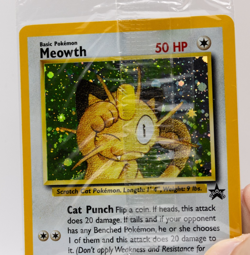 NM Meowth SEALED - Holofoil #10 Black Star Promo Pokemon TCG - Image 3