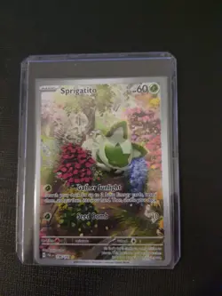 Sprigatito 196/193 Florgato 197/193 Meowscarada EX 256/193 Illustration Pokemon - Image 2