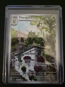 Sprigatito 196/193 Florgato 197/193 Meowscarada EX 256/193 Illustration Pokemon - Image 4