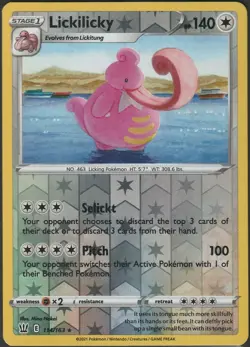 Lickilicky | Reverse Holo | NM | Battle Styles 114/163 | Rare | Pokemon - Image 1
