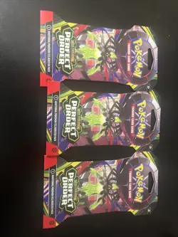 Perfect Order Pokemon 3x Packs - Image 1