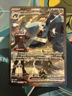 2026 Pokemon Ascended Heroes - Steven’s Metagross Ex - 289/217 English NM - Image 1
