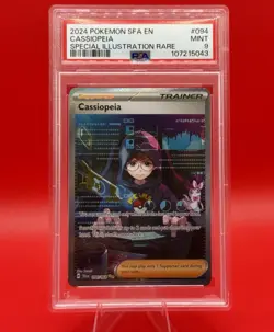 Cassiopeia 094/064 Shrouded Fable Pokemon TCG Special Illustration Rare PSA9 - Image 1