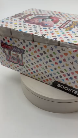 Pokemon 151 SV3.5 Scarlet & Violet Booster Bundle Display Case Small Rip in Seal - Image 2