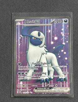 Absol ex Ultra Rare 214/197 SV03: Obsidian Flames Pokemon NM - Image 1