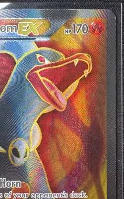 Houndoom EX 153/162 - 2015 Pokemon XY Breakthrough - Full Art Ultra Rare - LP - Image 3