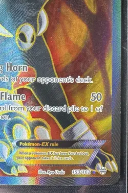 Houndoom EX 153/162 - 2015 Pokemon XY Breakthrough - Full Art Ultra Rare - LP - Image 5