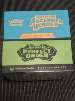 1x Perfect Order Pokemon Center ETB 1x Ascended Heroes ETB - Image 2