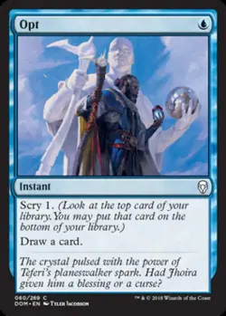 Opt - Near Mint MTG Dominaria - Image 1