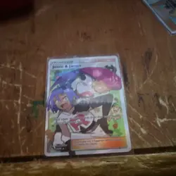Pokemon Jessie & James Trainer Full Art Holo Rare 68/68 Hidden Fates English - Image 3