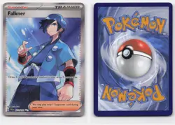 FALKNER 251/193 ULTRA RARE PALDEA EVOLVED POKEMON LIGHTLY PLAYED - Image 4