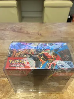 Pokemon TCG Mega Evolution Enhanced Booster Box SEALED + Plastic Protective Case - Image 5