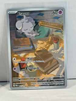 Espurr 095/088 Illustration Rare Full Art Perfect Order POR Eng Pokemon TCG NM - Image 1
