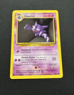 Pokemon TCG Haunter 29/102 Base Set Uncommon Near Mint 1999 WoTC Unlimited - Image 2