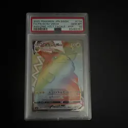 Pokemon Pikachu VMAX 114/100 S4 Amazing Volt Tackle Hyper Rare Holo PSA 10 - Image 1