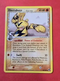 2006 Pokemon EX Dragon Frontiers #29 Electabuzz DS, UC, NF/H, cd1 - Image 1