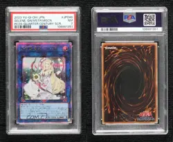 Selene Queen of the Master Magicians Japanese YuGiOh Rarity Collection PSA 7 - Image 3