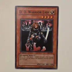 Yu-Gi-Oh! D.D. Warrior Lady DCR-027 Dark Crisis Super Rare 1st Ed Effect 1500/1… - Image 1
